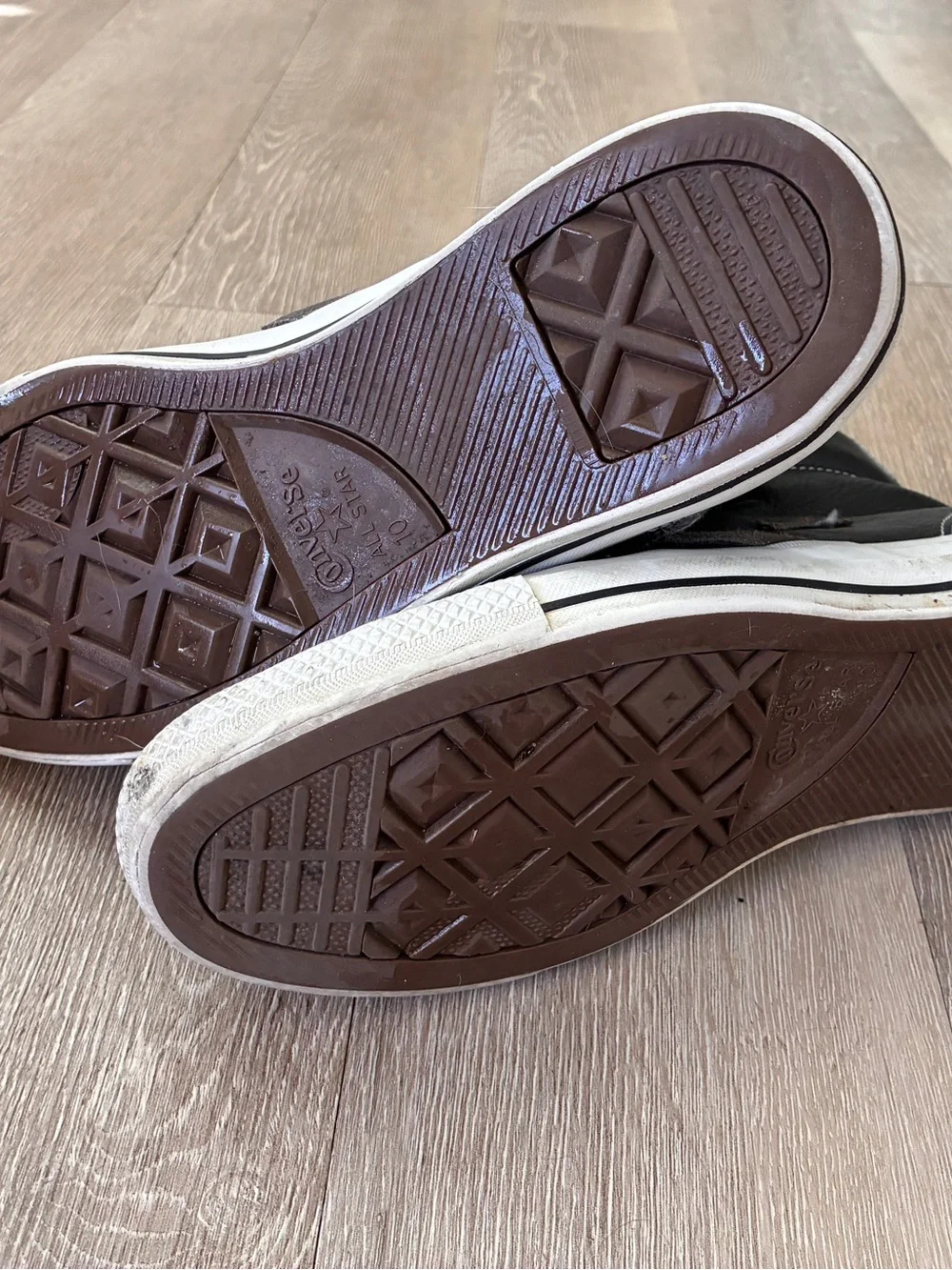 Converse one star leather Velcro high tops rare unique - Picture 4 of 7
